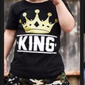 Baby boy king shirts